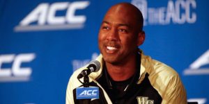 Danny Manning smiles