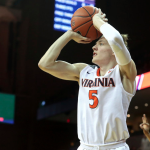 Kyle Guy shoots