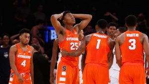 Tyus Battle fouls