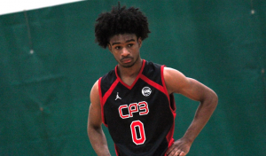 Coby White puts hands on hips