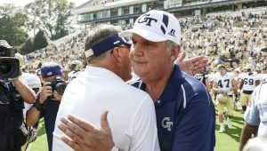 Paul Johnson hugs