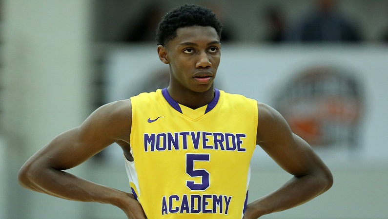 RJ Barrett hands on hips