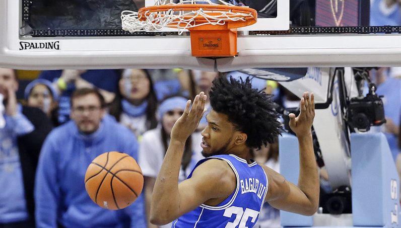 Marvin Bagley dunks