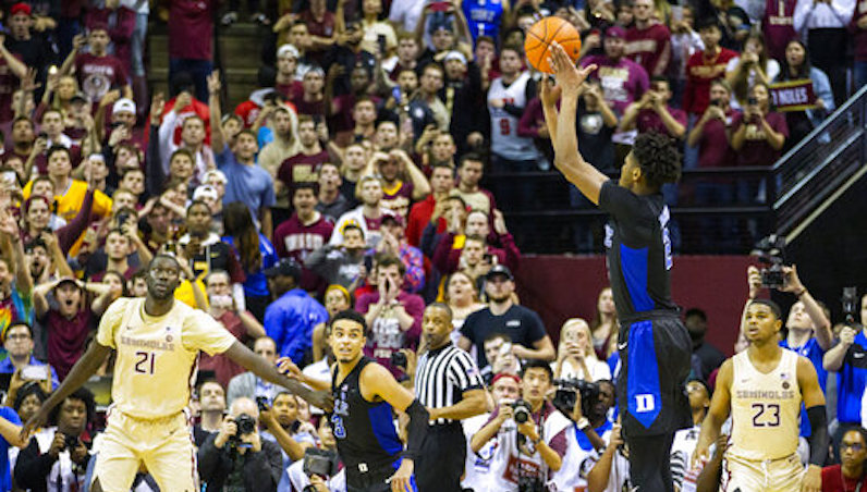 Cam Reddish shoots