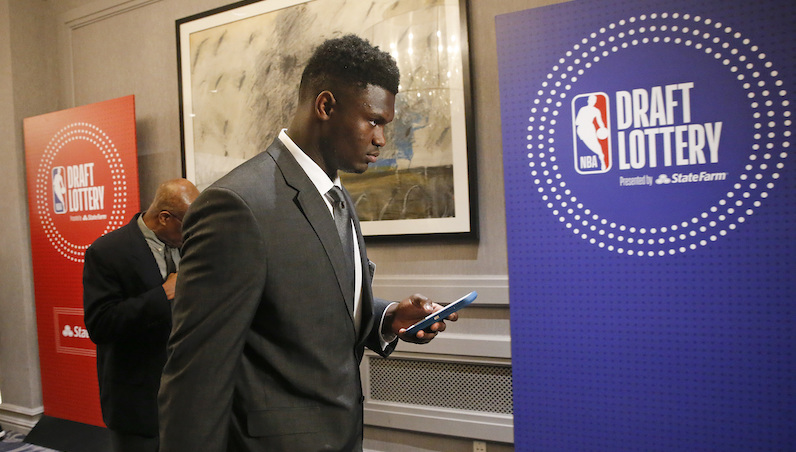 Zion Williamson lottery