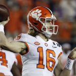 Trevor Lawrence throws