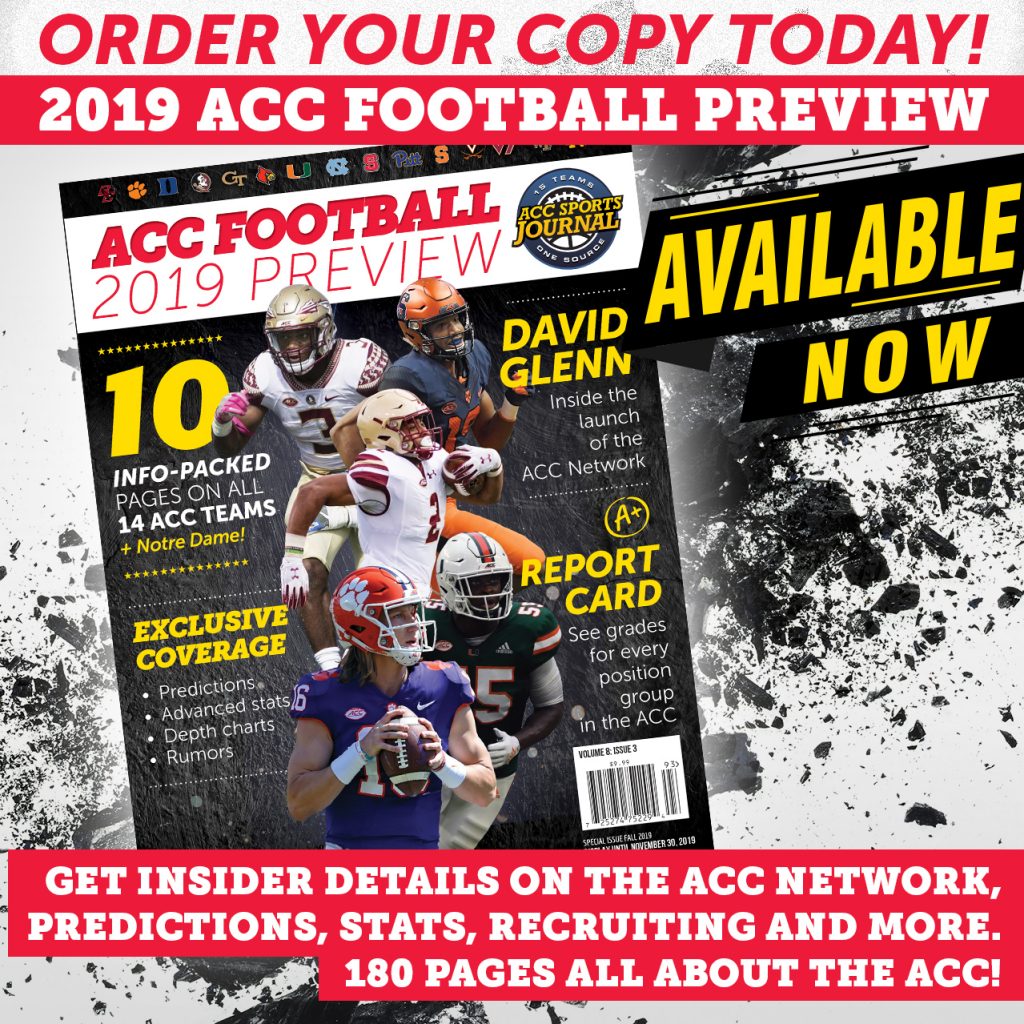 2019 ACC Football Preview Magazine
