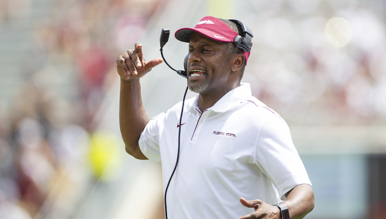 Willie Taggart reacts