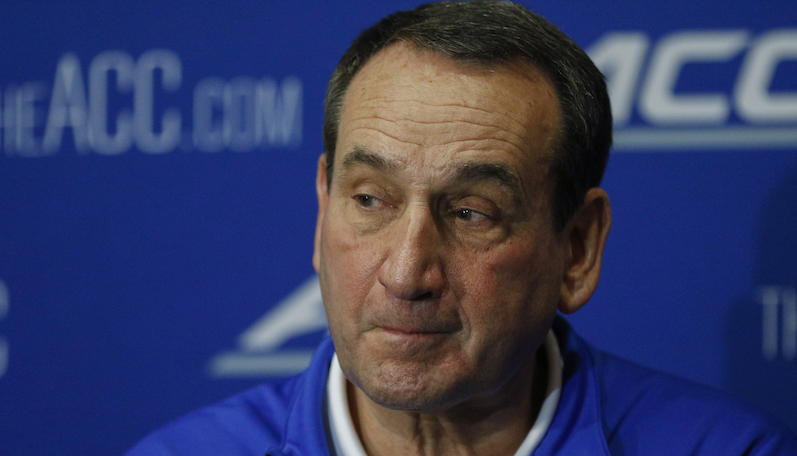 Coach K speaks out in favor of Fair Pay to Play Act: 