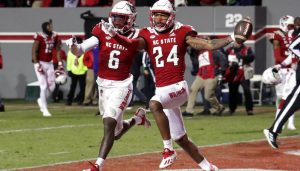 Derrek Pitts celebrates